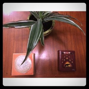 Native American leather wallet