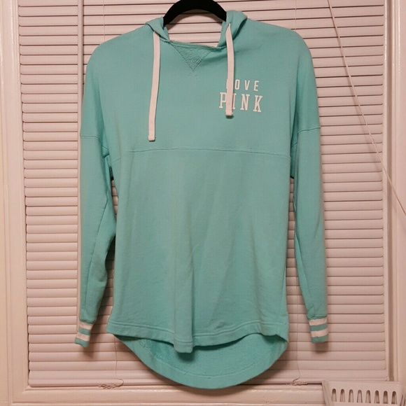 VS PINK hooded spirit jersey