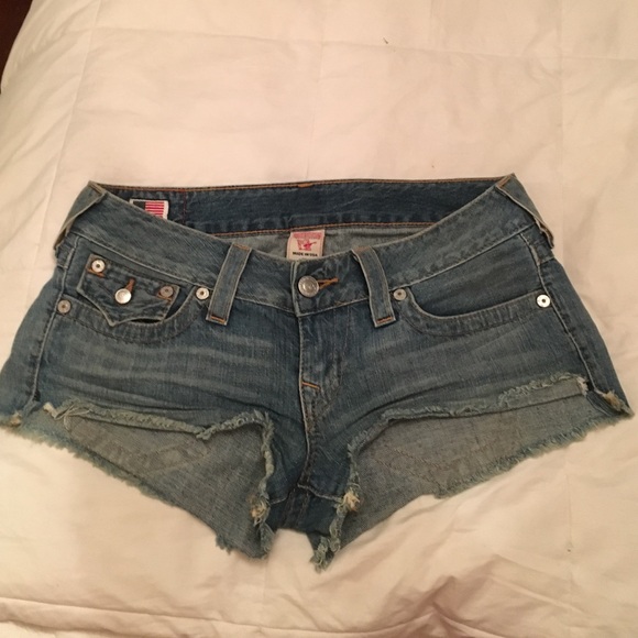 True religion Cut off Jean shorts