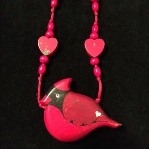 Vintage wooden necklace