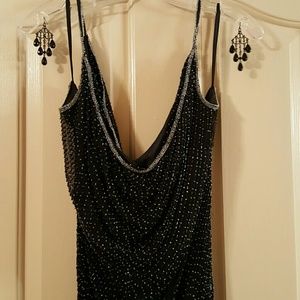 Beaded full length evening gown. It's  gorgeous