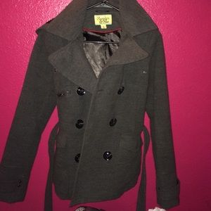 Grey Pea Coat