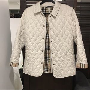 Classic Burberry Quilted Jacket