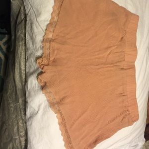 Pale pink loose shorts by Active (U.S.A) size S