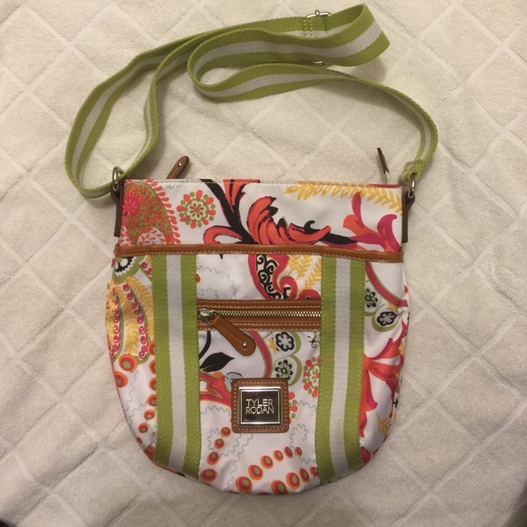 Tyler Rodan Whimsy Paisley Newport Crossbody Bag