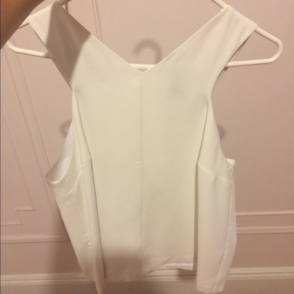 Topshop top in white