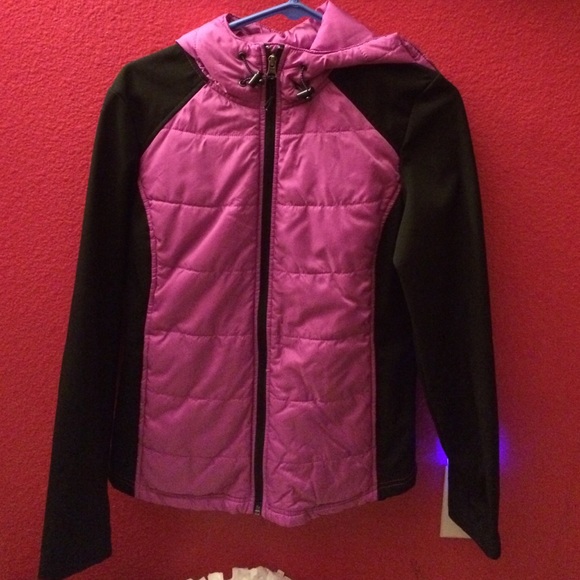 Purple and Black Jacket