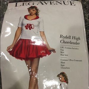 Grease cheerleader costume