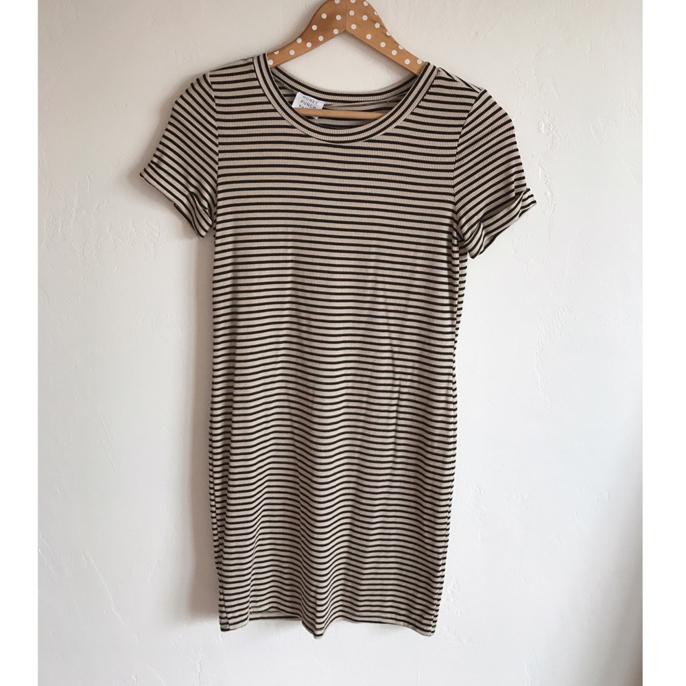 Last One // Striped T Shirt Dress - Picture 3 of 4