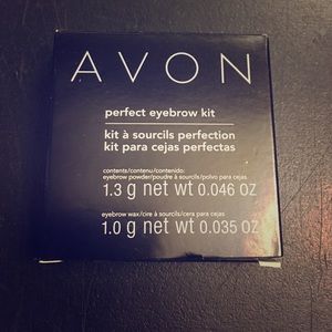 Avon "perfect eyebrow kit" in deep brown