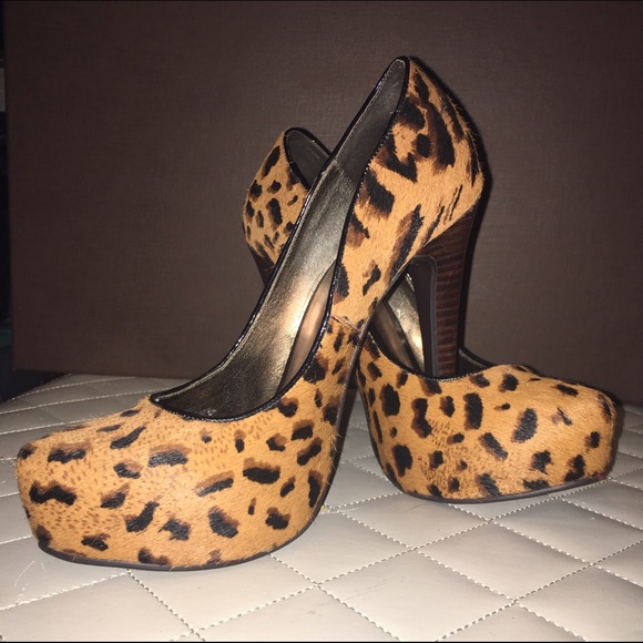 Leopard , Wildpair/baker heels 👠