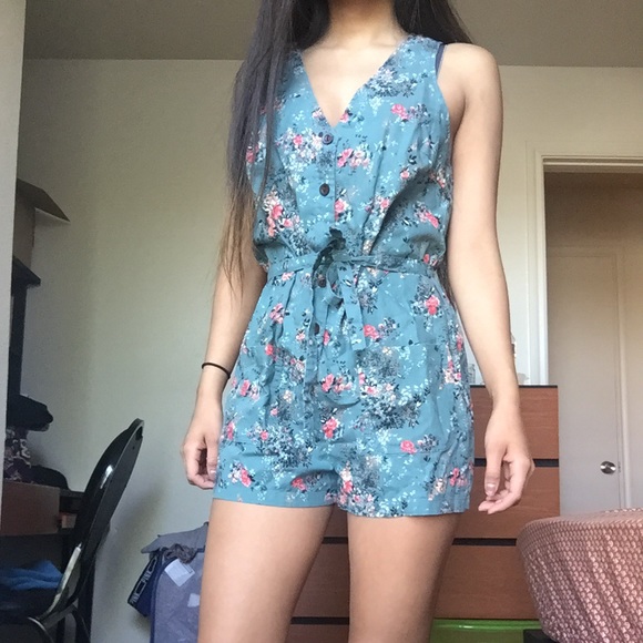 Kimchi Blue Floral Romper