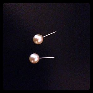 Pearl earrings