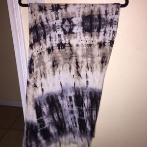 Tie dye maxi skirt