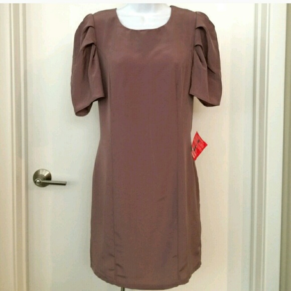 Asos dark pink dress