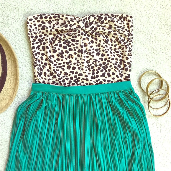 Leopard Print Tube Top