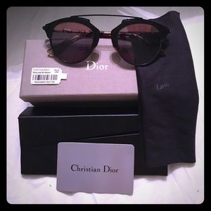 Dior "So Real" Acetate Black/Pink sunglasses