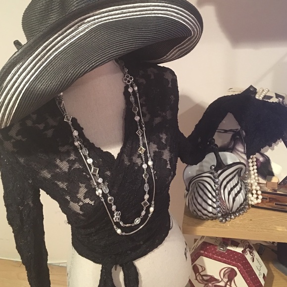 Vintage VS Stretch Lace Crop Wrap NOT For SALE