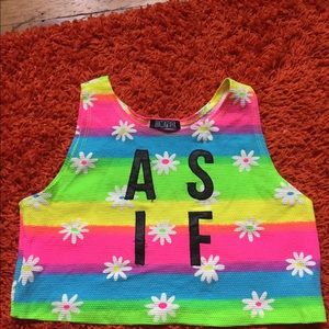 Cute as If  dxmepiece clueless crop top
