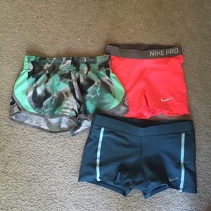 Nike workout shorts!