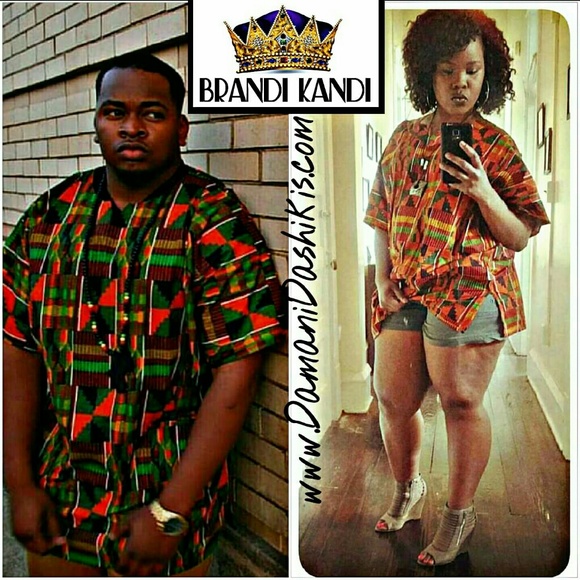 Kente Button up shirts
