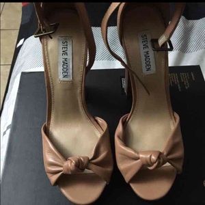 Steve Madden Ankle strap open toe heels