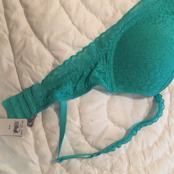 Teal scoop lace bralette - Picture 2 of 4