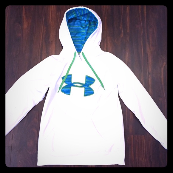 White Under Armour Hoodie