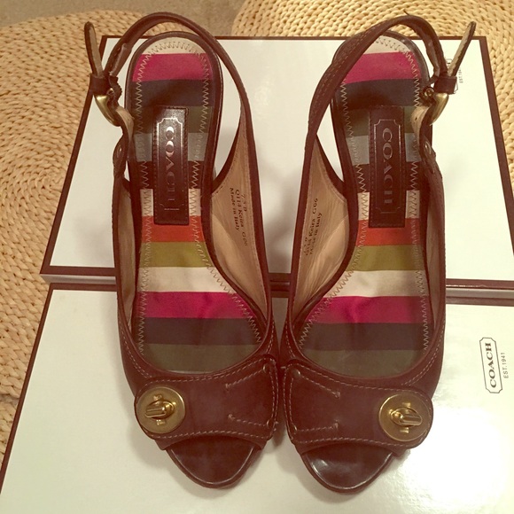 Coach sandals 💕