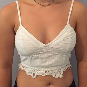 Free People Cropped tank