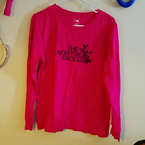 Long sleeve north face t-shirt