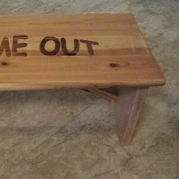 SOLD Time Out Bench - Picture 3 of 4
