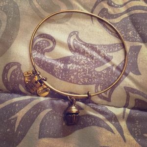 Alex & Ani Cupcake Charm Bangle