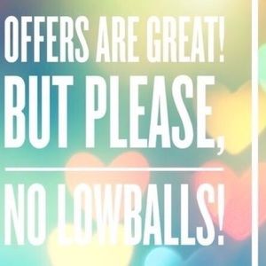 PLEASE DON'T LOWBALL