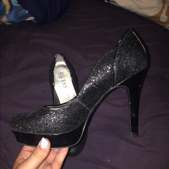 Guess platform stilettos