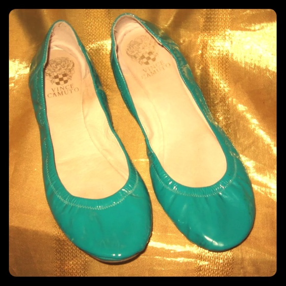 Vince Camuto Shoes - Teal Vince Camuto Ballet Flats