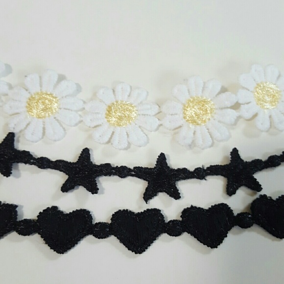 3 Choker Necklace Bundle