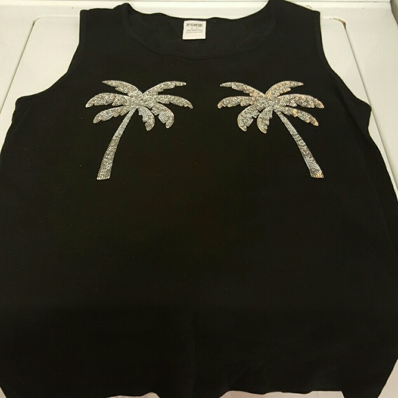 PINK Victoria's Secret Tops - NWOT VS PINK BLING TROPICAL TANK