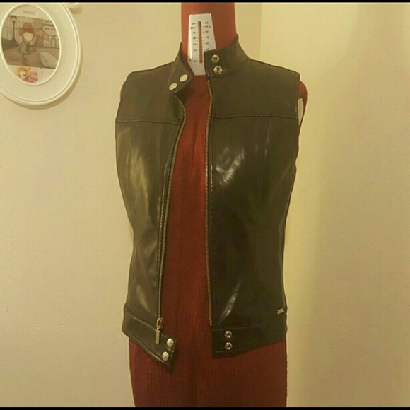 Vintage Guess Moto Vest jacket - Picture 2 of 4