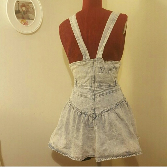 Vintage high waist denim skirt - Picture 3 of 4