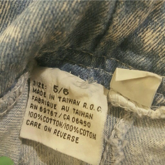 Vintage high waist denim skirt - Picture 4 of 4