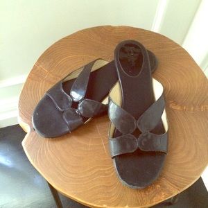 Kate Spade Black Patent leather sandals