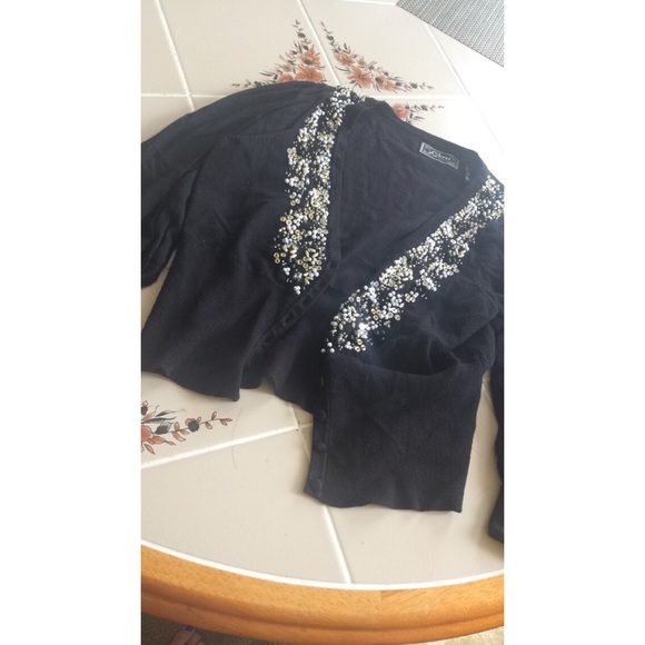 CLOSET CLOSING Black Guess Cardigan - Picture 3 of 3