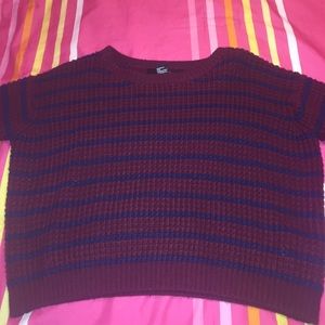 Crop top sweater