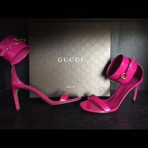 Gucci Bright Bouganville Heels