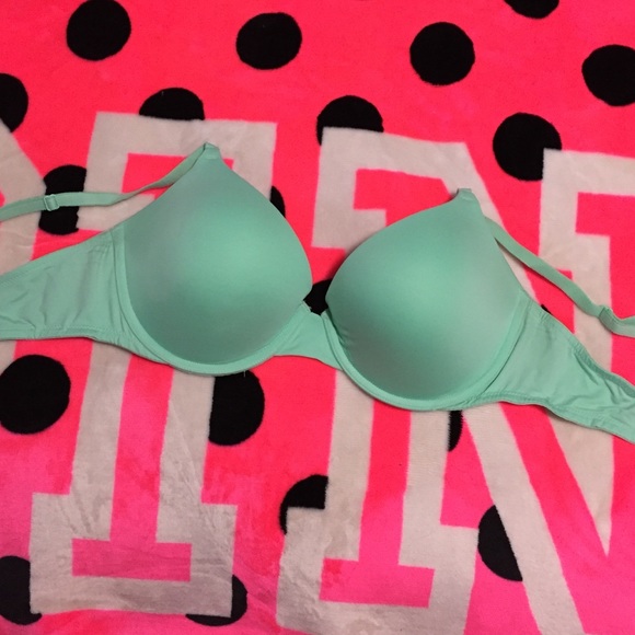 Vs pink mint green bra 36d
