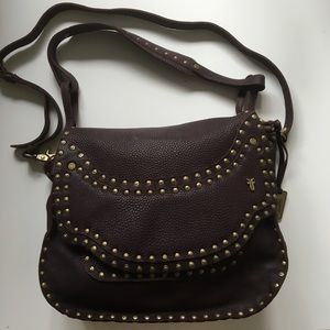 Sample sale find!! NWOT Frye Studded Leather Bag