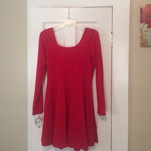 Red dress from Express