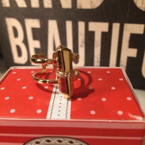BNWT Stella and Dot rebel Ring in gold