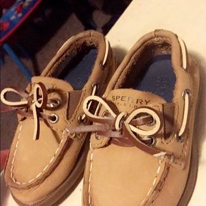 Baby boy sperrys size 6